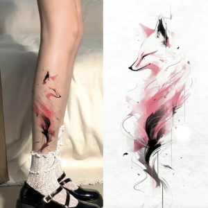 狐狸藝伎彩色紋身 悠閒篇2張.png