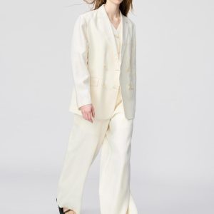 女裝 特級麻質長褲 (褲內襠長 70 74cm) 484053