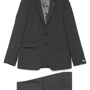 farfetch karl lagerfeld 單排扣西裝套裝