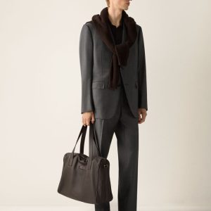 zenga 深灰色 trofeo 羊毛西裝 c22622